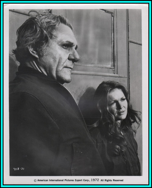SHERRY BAIN & MARSHALL REED in "The Hard Ride" - Original Vintage Photo - 1972