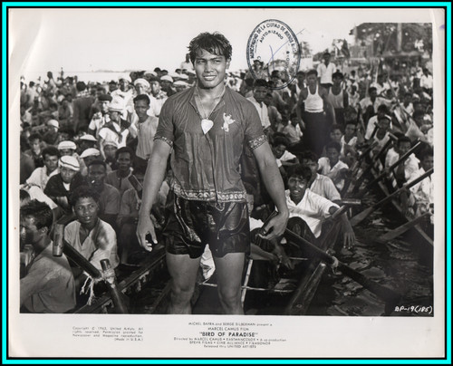 SAM EL in "L'oiseau de Paradis" - Original Vintage Photograph - 1963