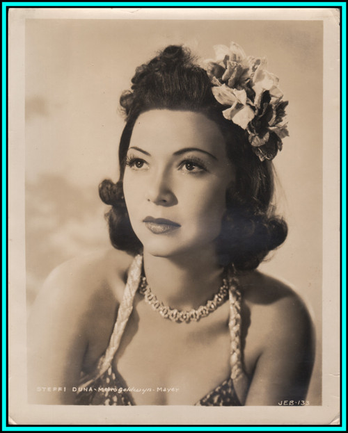 STEFFI DUNA in "Flirting With Fate" - Original Vintage PORTRAIT - 1938
