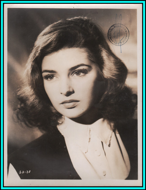 IRENE GALTER in "IL Sole Occhi" - Original Vintage PORTRAIT - 1953