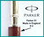 PARKER "51" Repeater Pencil 0.9mm - Burgundy barrel & Gold cap - Made in UK 1954