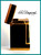 ST DUPONT Lighter Line D "Lady" - Rose Gold & Black Chinese lacquer - SERVICED