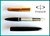 Vintage PARKER AEROMETRIC "51" Fountain Pen - BLACK - St. Steel Nib FINE