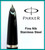 Vintage PARKER AEROMETRIC "51" Fountain Pen - BLACK - St. Steel Nib FINE