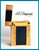 S.T. DUPONT Lighter - Ligne 1 Rose Gold & BLUE Chinese Lacquer - JUST SERVICED