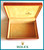 Original ROLEX Quartz Watch Box Case 70.00.08 Tan Brown leather. No outer box