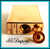 S.T. DUPONT Line 1 Small GOLD Plated Lighter with Box - EXCELLENT - SERVICED