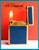 S.T. DUPONT Lighter - Ligne 1 Rose Gold & BLUE Chinese Lacquer - JUST SERVICED