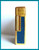 S.T. DUPONT Lighter - Ligne 1 Rose Gold & BLUE Chinese Lacquer - JUST SERVICED