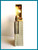 S.T. DUPONT Line 1 SMALL Silver Lighter / Briquet with BOX - JUST SERVICED