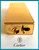 "Le Must de CARTIER" Pentagon LIGHTER Gold Plated - JUST SERVICED - EXCELLENT