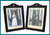 PAIR of Royal Portraits: Queen Elizabeth II and Prince Philip, both signed 1963
