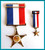 CHILE Set of 3rd Class STAR for Military Merit for 10 Years Service