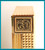 S.T. DUPONT Line 1 SMALL GOLD Plated Lighter - With Initials - SERVICED