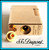 S.T. DUPONT Line 1 SMALL - ROSE GOLD Plated Lighter / Briquet - SERVICED