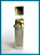 Vintage 1938 DUNHILL SQUARE BOY Mini Petrol LIGHTER Silver Plated - WORKING