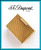 S.T. DUPONT Line 1 Small YELLOW GOLD Plated Lighter with Box - SERVICED