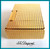 S.T. DUPONT Line 1 Small YELLOW GOLD Plated Lighter with Box - SERVICED