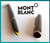 MONTBLANC No. 22 FOUNTAIN PEN Piston - 1960's - 14k Gold Medium - SERVICED