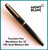 MONTBLANC No. 22 FOUNTAIN PEN Piston - 1960's - 14k Gold Medium - SERVICED