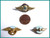 3 (Three) Different WINGED LAPEL PINS - Aviacion Civil & Fuerza Aerea Argentina