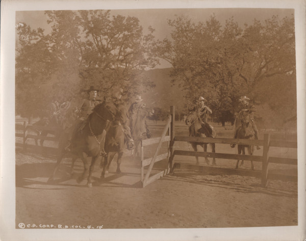 BOB ALLEN in "Law of THe Ranger (Serial) - Original Vintage Photograph - 1937
