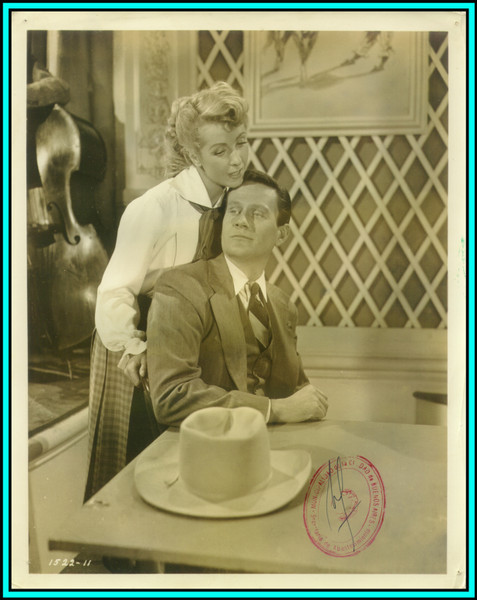 DANIELLE DARRIEUX & WENDELL COREY in "Rich, Young and Pretty" - Original Photo 1951