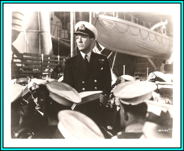 NOEL COWARD in "Which We Serve" - Original Vintage Photograph - 1942