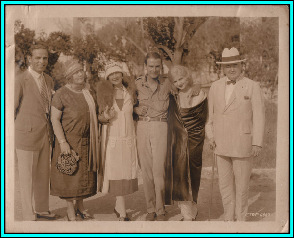 ANTONIO MORENO & REX INGRAM in "Mare Nostrum" - Original Vintage Photo 1926