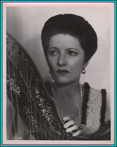 MARCELLE CHANTAL in "Rasputin" - Original Vintage Oversize PORTRAIT 1938