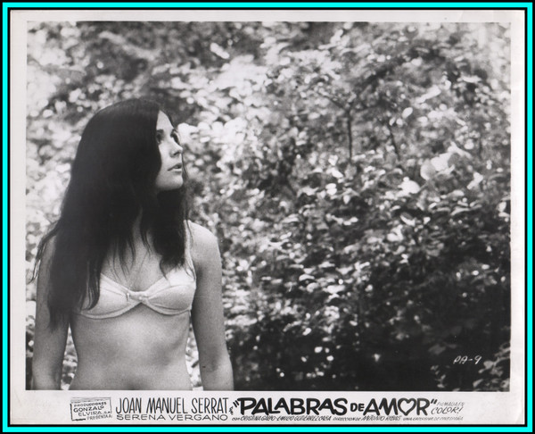 SERENA VERGANO in "Palabras de Amor" - Original Vintage PORTRAIT - 1968