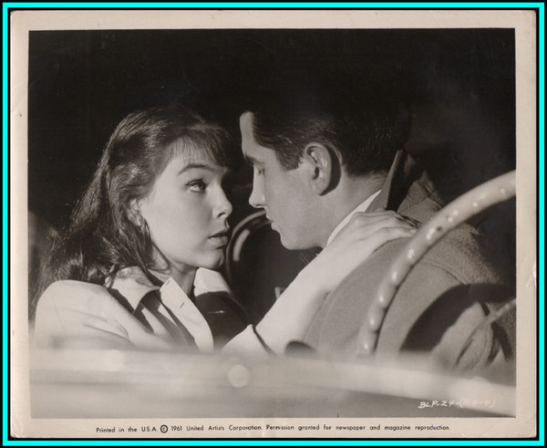 YVONNE CRAIG & GEORGE HAMILTON in "Be Love Possessed" - Original Photo 1961