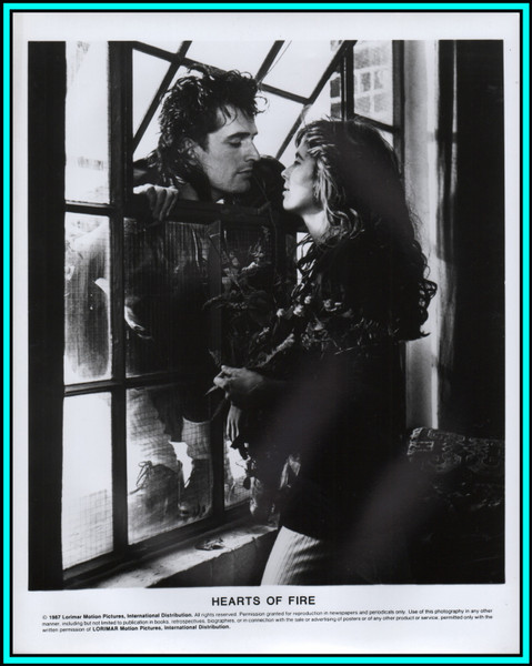 FIONA & RUPERT EVERETT in "Hearts of Fire" - Original Vintage Photo 1987
