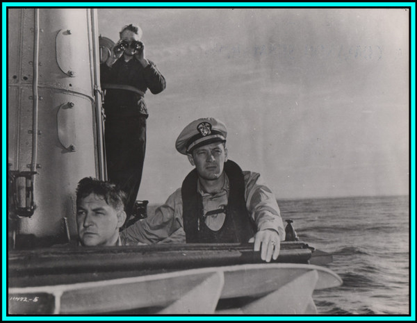 WILLIAM HOLDEN in "Submarine Command" - Original Vintage Photo 1951