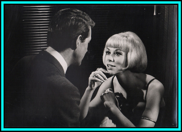 MIRIELLE DARC & CLAUDIO BROOK in "The Upper Hand" - Original Vintage Photo - 1966