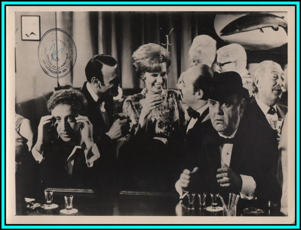 ZERO MOSTEL & GENE WILDER in "The Producers" - Original Vintage Photograph - 1967