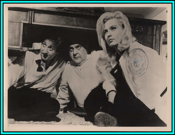 ZERO MOSTEL & GENE WILDER in "The Producers" - Original Vintage Photograph - 1967