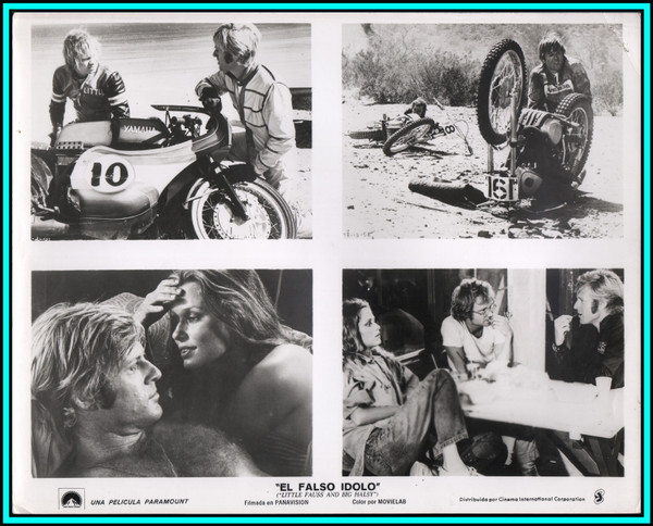 LAUREN HUTTON & ROBERT REDFORD in "Little Fauss and Big Halsy" - Photo 1970