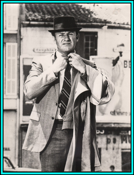 GENE HACKMAN in "French Connection II" - Original Vintage Photo 1975