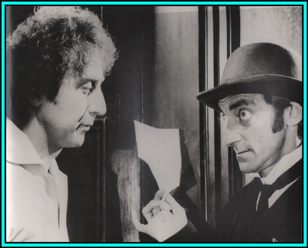 GENE WILDER & MARTY FELDMAN in "The Adventures of Sherlock Holmes Smarter Brother" - Photo 1975