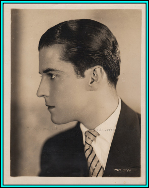 RAMON NOVARRO in "Lovers" (Silent Movie) - Original Vintage PORTRAIT 1927