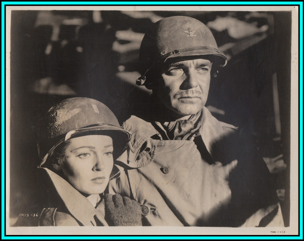 LANA TURNER & CLARK GABLE in "Homecoming" - Original Vintage Photo 1948