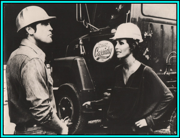 JENNIFER O'NEILL & LEE MAYORS in "Steel" - Original Vintage Photograph 1979