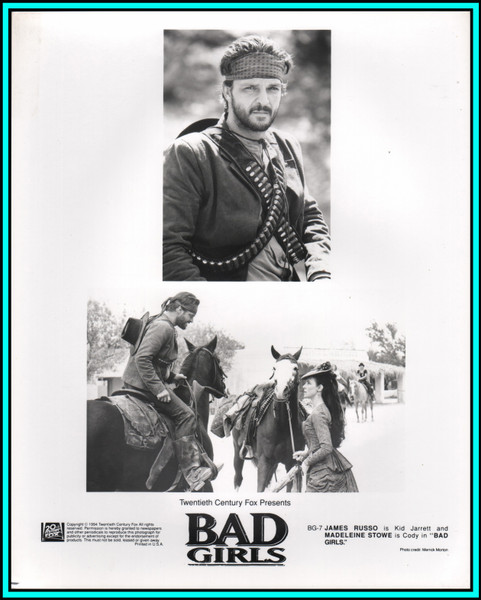 MADELEINE STONE & JAMES RUSSO in "Bad Girls" - Original Vintage Photo - 1994