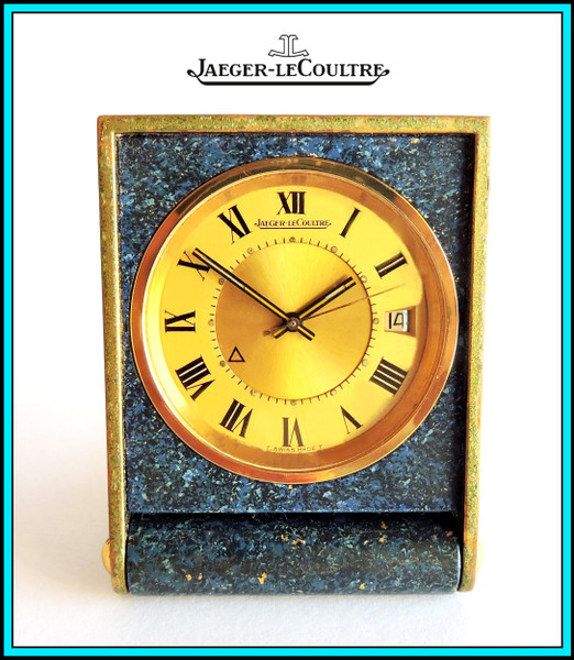JAEGER LECOULTRE “Memovox” Alarm Travel Clock & Calendar – EXCELLENT - SERVICED