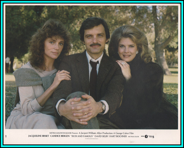 CANDICE BERGEN & JACQUELINE BISSET in "Rich and Famous" - Original Photo 1981