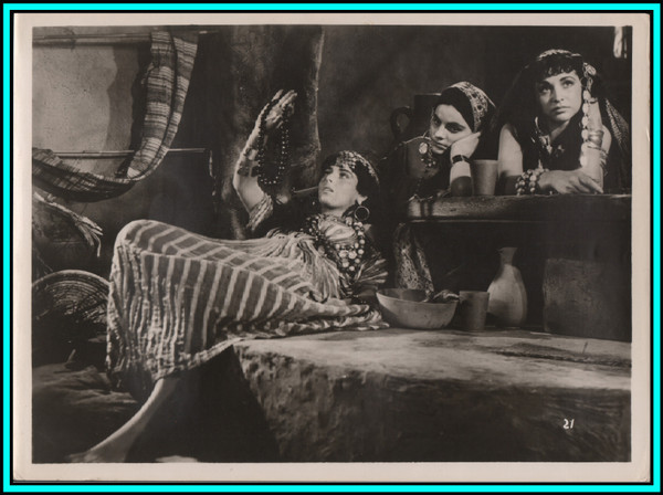 YVONNE LOMBARD & HARRIETTE GARELLICK in "Barrabas" - Original Vintage Photo - 1953