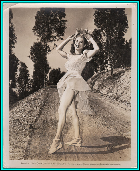 DONNA DRAKE - US Actress - Original Universal Vintage PORTRAIT - 1947