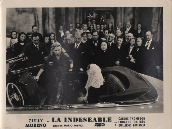 ZULLY MORENO & GUILLERMO BATTAGLIA in "La Indeseable" - Original Vintage Photo -  1952
