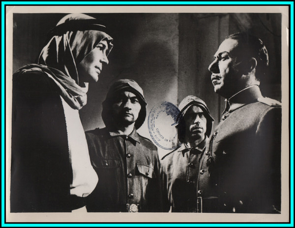 PETER O'TOOLE & JOSE FERRER in "Lawrence of Arabia" - Original Vintage Photo 1962